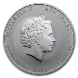 Lunar II: Rok Myszy 1 uncja Srebra 2008
