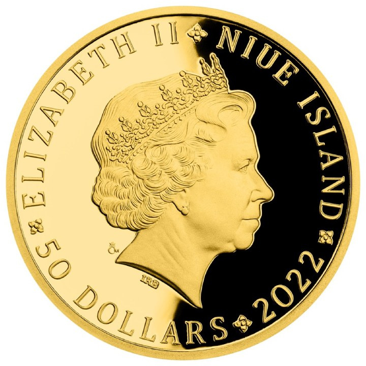 Niue: Femme Fatale - Nefertite $50 Gold 2022 Proof