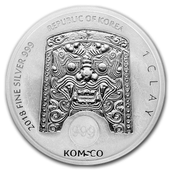Chiwoo Cheonwang 1 once d'argent 2018 Scrofa Privy