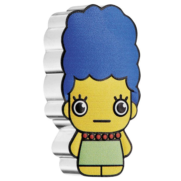 Tuvalu Marge Simpson coloured 1 oz Silver 2022 Minted Minis Coin