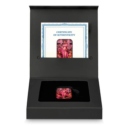 Asturmint Bar: The Deadly Seven Sins - Gluttony coloured 2 ounces Silver 2024 Antique Finish