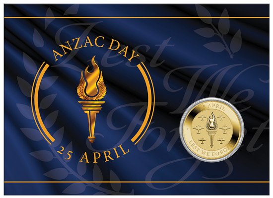 Anzac Day 13,5 grama Brązu Aluminiowego 2021