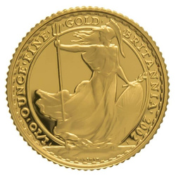 Britannia 1/10 uncji Złota 2002
