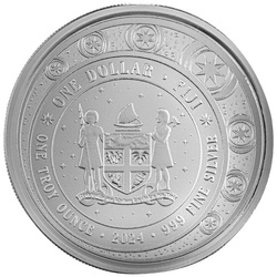 Fiji: Unicorn 1 oz Silber 2024 Prooflike