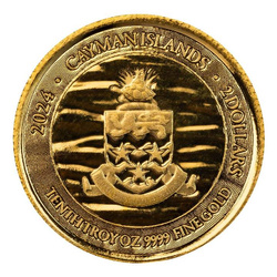 Cayman Islands Marlin 1/10 oz Goldmünze 2024