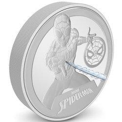 Niue: Marvel - Pókember színes 3 uncia ezüst 2023 Proof