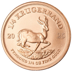 Krugerrand 1/4 oncia d'oro 2025