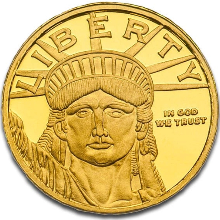 Lady Liberty 1/10 oz Arany