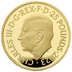 Harry Potter: Roxfort Boszorkány- és Varázslóképző Szakiskola 1/4 uncia arany 2023 Proof