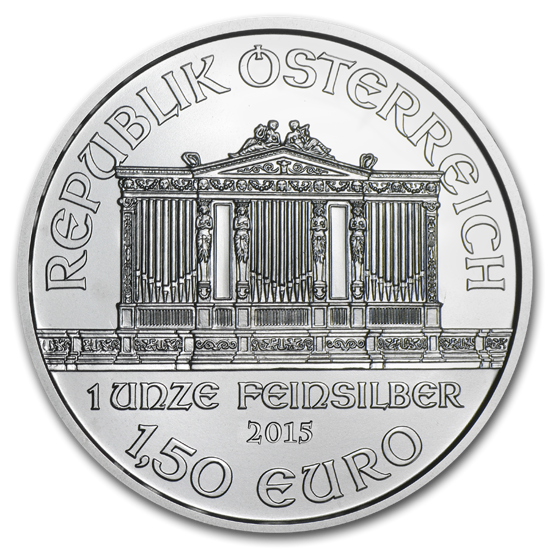 Vienna Philharmonic 1 oz Silver Random Year