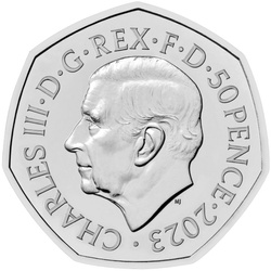 Star Wars : Dark Vador et l'empereur Palpatine 50 pence en cuivre-nickel 2023