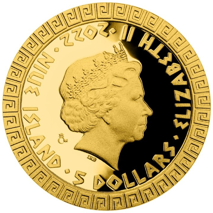 Niue: Mythical Creatures - Pegasus $5 Gold 2022 Proof