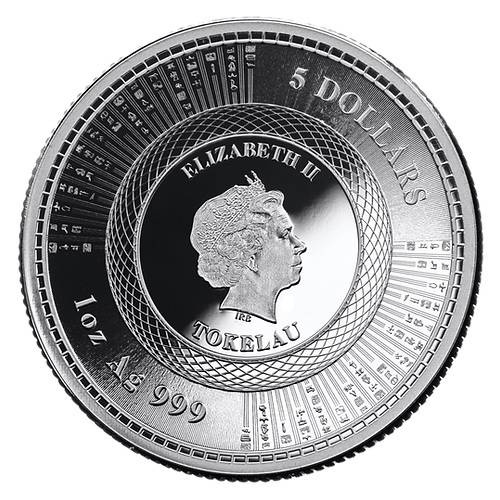 Tokelau: Vivat Humanitas 1 oz Silber 2020 Prooflike