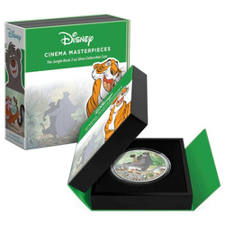 Niue: Disney Cinema Masterpieces - Dzsungel könyve színes 3 uncia ezüst 2022 Proof