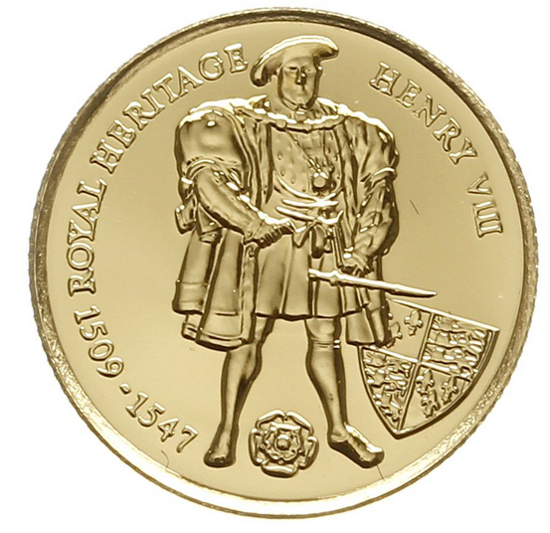 Enrique VIII 1997 1/25 oz Oro 2006 Proof