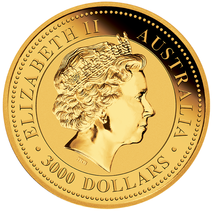 Canguro Australiano 1000 gramos Oro 2018