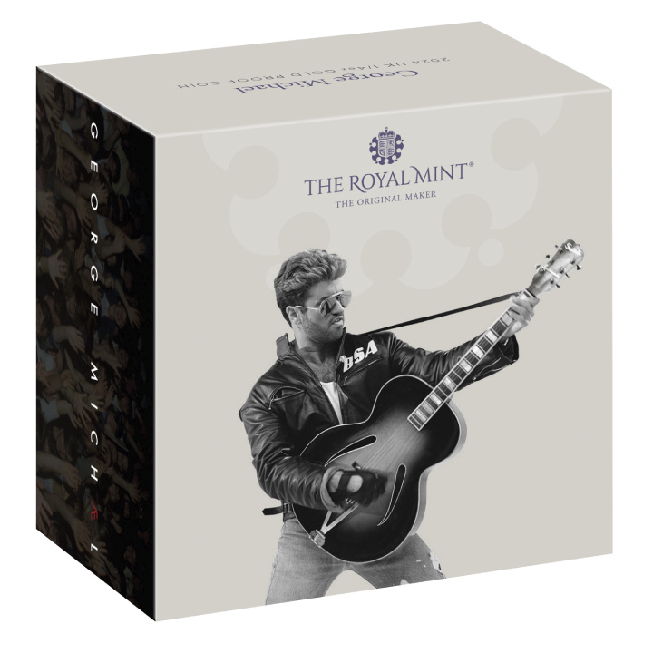 George Michael 1/4 uncia arany 2024 Proof