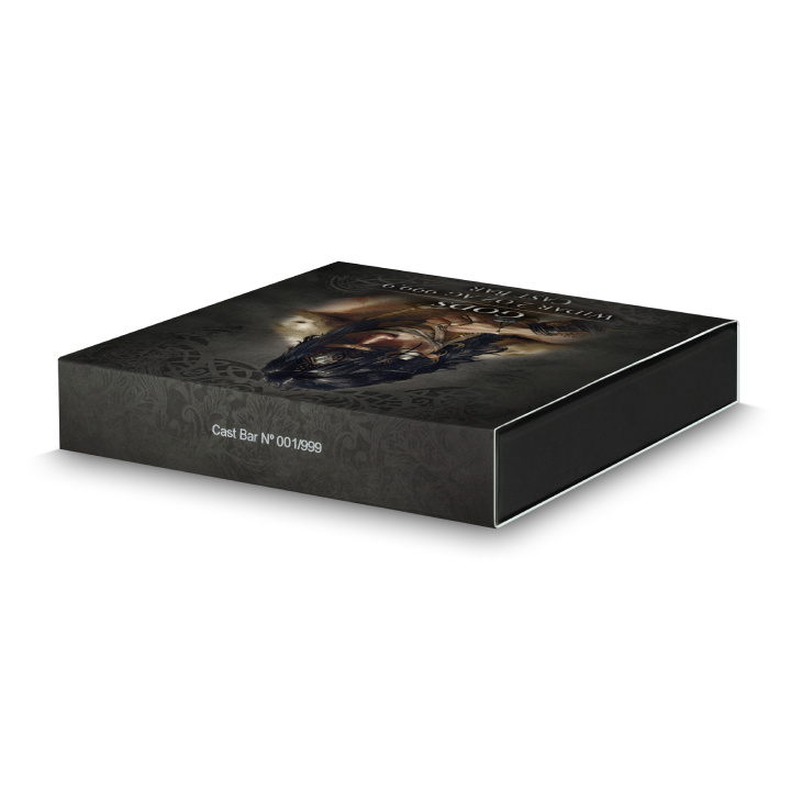 Lingotto Germania Mint: Gods - Widar colorato 2 once d'argento 2024 Antique Finish