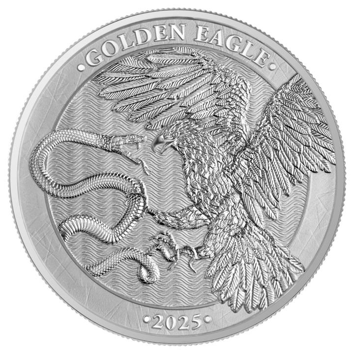 Malta: Golden Eagle 1 uncja Srebra 2025