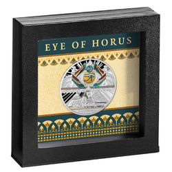 Niue: The Eye of Horus coloured $1 Silver 2022 Proof High Relief