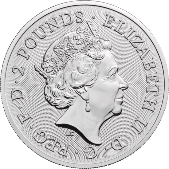 Lunar: Rok Świni 1 uncja Srebra 2019 Royal Mint UK