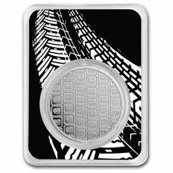 Logo moderne General Motors (2021-présent) 1 once d'argent Certipack