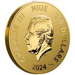 Niue: Year of a Dragon 1 uncja Złota 2024 Prooflike