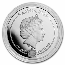 Samoa: Looney Tunes - Road Runner 1 oncia d'argento 2023 Proof