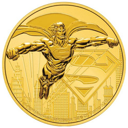 Niue: DC Comics - Superman 1 uncja Złota 2021