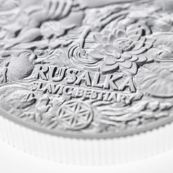 Bestias Eslavas: Rusalka 1000 Francos 2 oz Plata 2022
