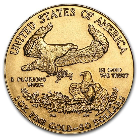 Aquila americana 1 oncia d'oro 1986