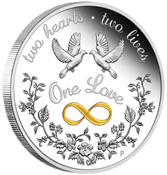 One Love 1 oz Silbermünze 2021 Proof