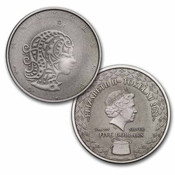 Zestaw 12 monet Tokelau: Zodiac Series 12 x 1 uncja Srebra 2022 Antique Coins