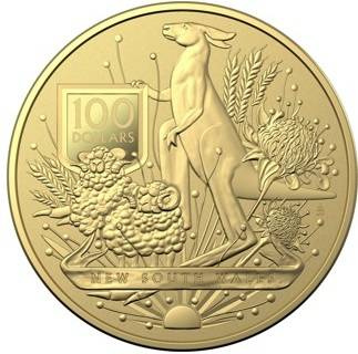 Escudo de Australia - Nueva Gales del Sur 1 oz Oro 2022