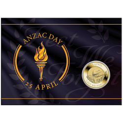 Münze aus Aluminiumbronze Perth Mint: Anzac Day $1 2026