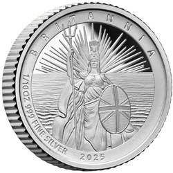 6 darabos Britannia ezüst 2025 Proof érmék