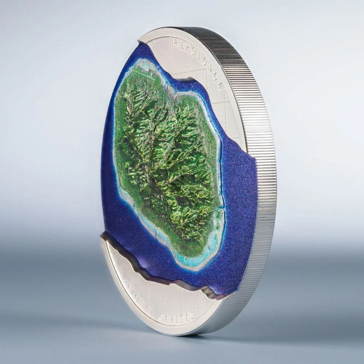 Cook Islands: 60 Years of Self-Government kolorowany 2 uncje Srebra 2025 Proof