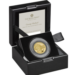 George Michael 1/4 oncia d'oro 2024 Proof