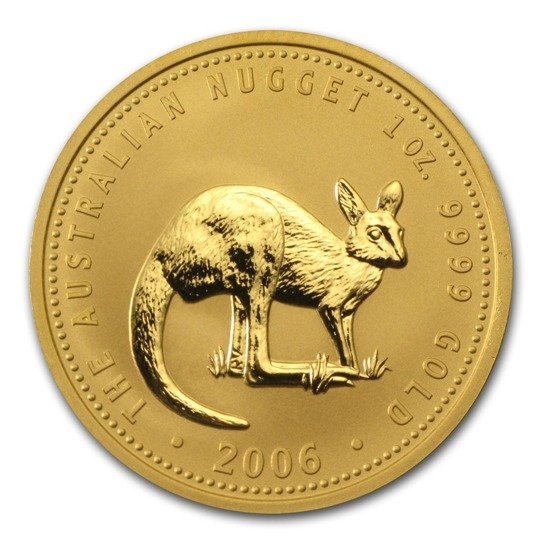 Australijski Kangur Samorodek 1 uncja Złota 2006