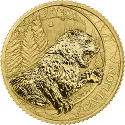 Germania Mint: Megafauna - Lew Jaskiniowy 1/10 uncji Złota 2026