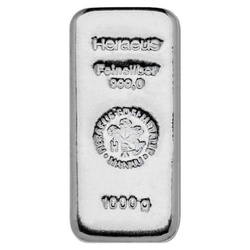 Lingote de plata 1 kg