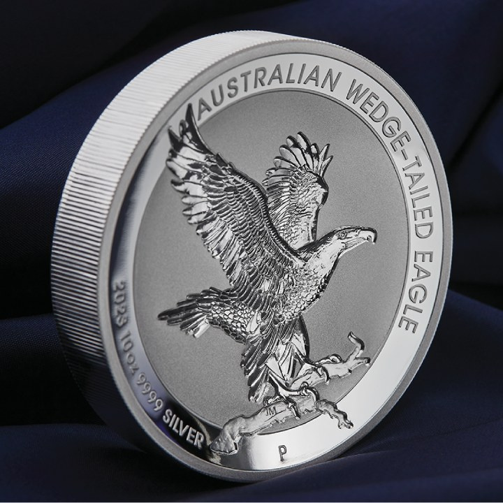 Aigle australien 10 onces d'argent 2023 Proof Incused