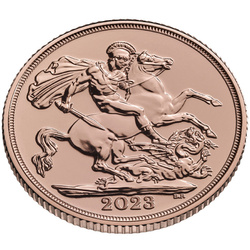 Great Britain: The Coronation Sovereign 2023 Gold Coin