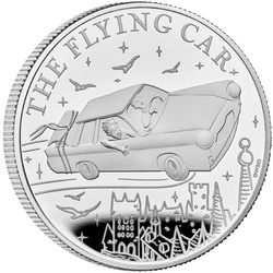 Harry Potter: The Flying Car 1 oncia d'argento 2025 Proof