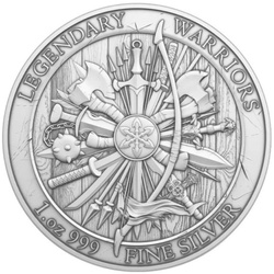 Legendäre Krieger: Alexander The Great 1 oz Silber Runde