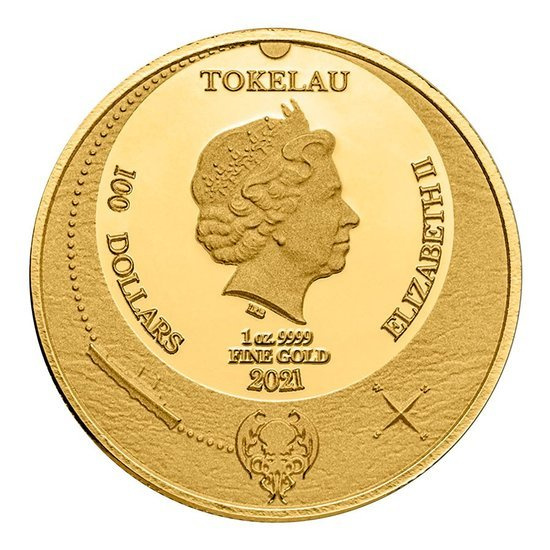 The Great Old One: Cthulhu 1 oz Gold 2021