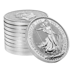 ALLEGRO Britannia - Queen Elizabeth II 1 oz Silber 2023
