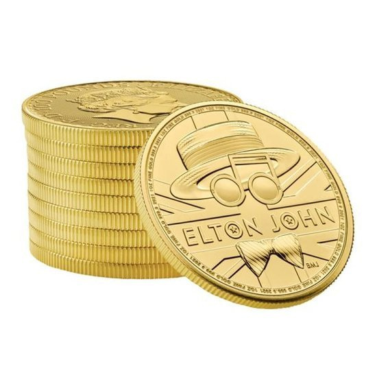 Leggende della musica: Elton John 1 oncia d'oro 2021