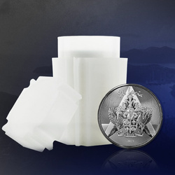 Santa Lucía - Escudo de Armas 1 oz Plata 2023 Prooflike