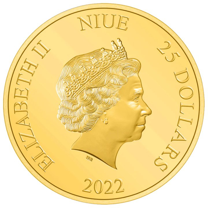 Niue: DC Comics - Batman 1/4 oz Oro 2022 Prueba